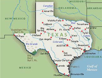 Texas Map